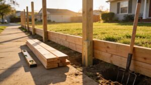 How to Build a Wood Fence: Step-by-Step Beginner Guide