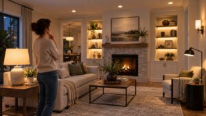 Editorial home improvement scene for How to Pick the Right Lighting for Every Room